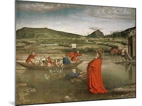 Miraculous Draught of Fishes, from the Altarpiece of Cardinal Francois De Mies, C.1444-Konrad Witz-Mounted Giclee Print