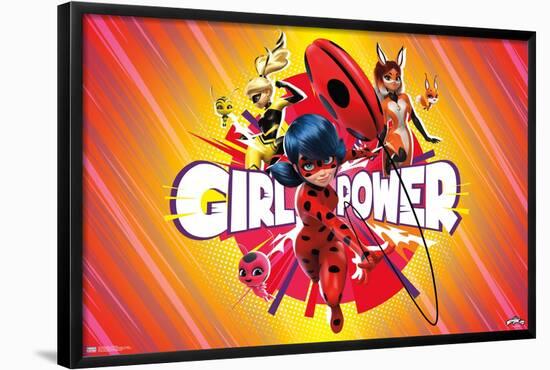 Miraculous - Girl Power-Trends International-Framed Poster