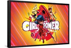 Miraculous - Girl Power-Trends International-Framed Poster