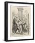 Miraculous Heart Transplant Saint Catherine of Siena Exchanges Hearts, Temporarily, with Jesus-null-Framed Photographic Print