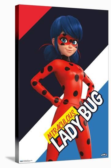 Miraculous - Ladybug-Trends International-Stretched Canvas