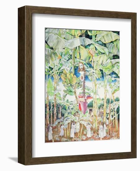 Miraculous Vision of Christ in the Banana Grove, 1989-James Reeve-Framed Giclee Print