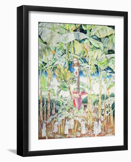 Miraculous Vision of Christ in the Banana Grove, 1989-James Reeve-Framed Giclee Print