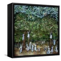 Miraculous Vision of the Virgin in the Orange Orchard, 1996-James Reeve-Framed Stretched Canvas