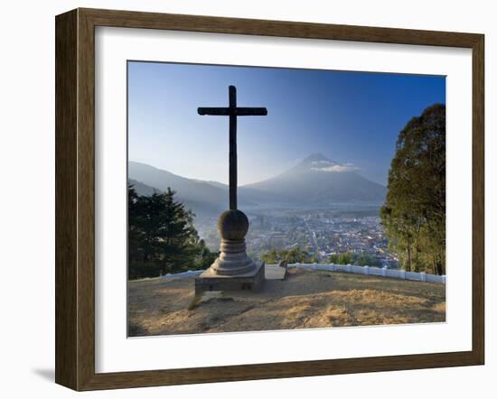 Mirador De La Cruz, Antigua, Guatemala, Central America-Ben Pipe-Framed Photographic Print