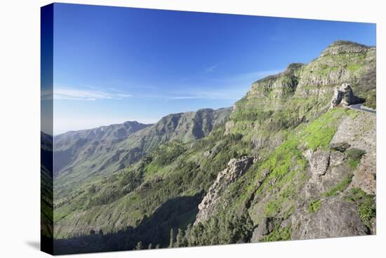 Mirador De Roques, Degollada De Agando, La Gomera, Canary Islands, Spain, Europe-Markus Lange-Stretched Canvas