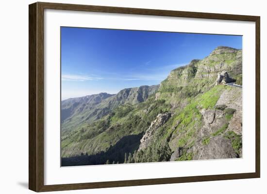 Mirador De Roques, Degollada De Agando, La Gomera, Canary Islands, Spain, Europe-Markus Lange-Framed Photographic Print