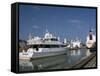 Miraflores Locks, Panama Canal, Panama, Central America-Sergio Pitamitz-Framed Stretched Canvas