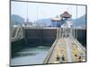 Miraflores Locks, Panama Canal, Panama, Central America-Sergio Pitamitz-Mounted Photographic Print