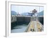 Miraflores Locks, Panama Canal, Panama, Central America-Sergio Pitamitz-Framed Photographic Print