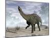 Miragaia Dinosaur Rearing Up-Stocktrek Images-Mounted Art Print