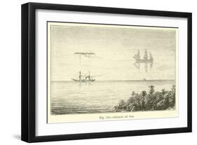 Mirage at Sea-null-Framed Giclee Print