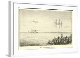 Mirage at Sea-null-Framed Giclee Print