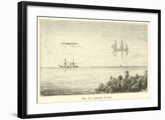Mirage at Sea-null-Framed Giclee Print