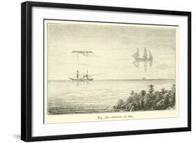 Mirage at Sea-null-Framed Giclee Print