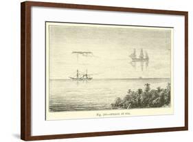 Mirage at Sea-null-Framed Giclee Print