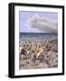 Mirage on the Beach-Achille Beltrame-Framed Art Print