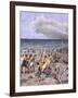 Mirage on the Beach-Achille Beltrame-Framed Art Print