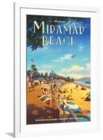 Miramar Beach, Montecitos-Kerne Erickson-Framed Art Print