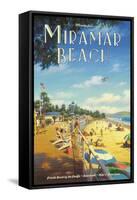 Miramar Beach, Montecitos-Kerne Erickson-Framed Stretched Canvas