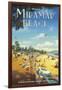 Miramar Beach, Montecitos-Kerne Erickson-Framed Art Print