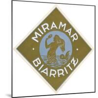 Miramar Biarritz-null-Mounted Giclee Print