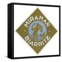 Miramar Biarritz-null-Framed Stretched Canvas