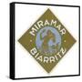 Miramar Biarritz-null-Framed Stretched Canvas