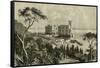 Miramar Italy 19th Century-null-Framed Stretched Canvas