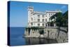 Miramare Castle, Trieste, Friuli-Venezia Giulia, Italy-null-Stretched Canvas