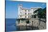 Miramare Castle, Trieste, Friuli-Venezia Giulia, Italy-null-Stretched Canvas