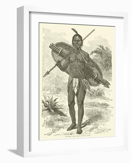 Mirambo, the Great African Chief-null-Framed Giclee Print