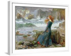 Miranda, 1916-John William Waterhouse-Framed Giclee Print