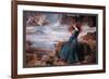 Miranda and the Tempest-John William Waterhouse-Framed Premium Giclee Print