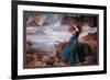 Miranda and the Tempest-John William Waterhouse-Framed Premium Giclee Print
