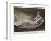 Miranda in a Boat Propelled by Caliban-George Romney-Framed Giclee Print