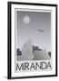 Miranda Retro Travel-null-Framed Art Print