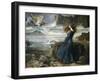 Miranda - the Tempest, 1916-John William Waterhouse-Framed Premium Giclee Print