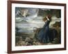 Miranda - the Tempest, 1916-John William Waterhouse-Framed Giclee Print