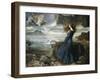 Miranda, the Tempest, 1916-John William Waterhouse-Framed Giclee Print