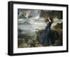 Miranda, the Tempest, 1916-John William Waterhouse-Framed Giclee Print