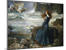 Miranda, the Tempest, 1916-John William Waterhouse-Mounted Giclee Print