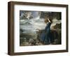 Miranda, the Tempest, 1916-John William Waterhouse-Framed Premium Giclee Print