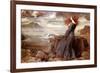 Miranda the Tempest John William Waterhouse-null-Framed Art Print