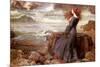 Miranda the Tempest John William Waterhouse-null-Mounted Art Print