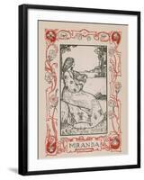 Miranda, The Tempest-Robert Anning Bell-Framed Giclee Print