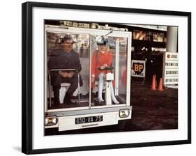 Mireille Darc and Bernard Blier: Elle Boit Pas, Elle Fume Pas, Elle Drague Pas Mais... Elle Cause !-Marcel Dole-Framed Photographic Print