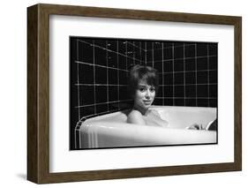 Mireille Darc in Her Bath, 1966-DR-Framed Photographic Print