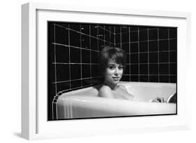 Mireille Darc in Her Bath, 1966-DR-Framed Photographic Print