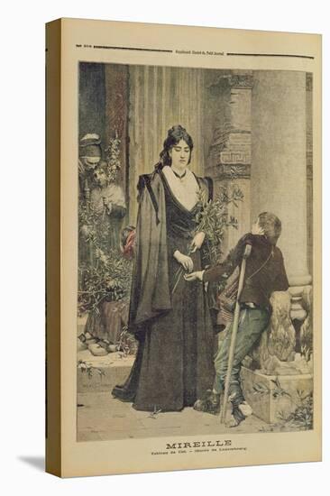 Mireille, from the Illustrated Supplement of 'Le Petit Journal', 18th November 1893-Pierre-Auguste Cot-Stretched Canvas